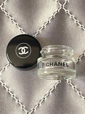 CHANEL Glass Jar Mini Travel Size with Spatula MINT